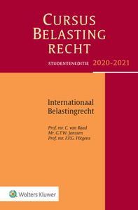 Studenteneditie Cursus Belastingrecht Internationaal Belastingrecht 2020-2021