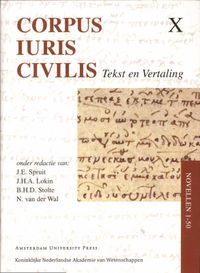 Corpus Iuris Civilis: Novellen 1-50