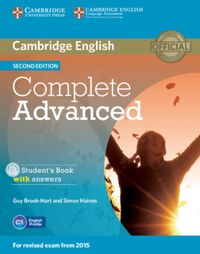 Complete Advanced Student's Book Pack (Student's Book with Answers and Class Audio CDs (2)) [With CDROM]