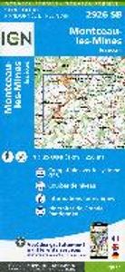 Montceau les Mines Ecuisses 1 : 25 000 Carte Topographique Serie Bleue Itineraires de Randonnee