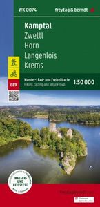 Kamptal, hiking, cycling and leisure map 1:50,000, freytag & berndt, WK 0074