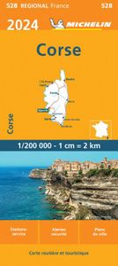 Michelin Wegenkaart 528 Corse - Corsica 2024