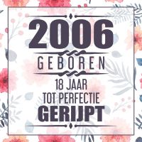 2006 Geboren 18 Jaar Tot Perfectie Gerijpt door Vera Nelles