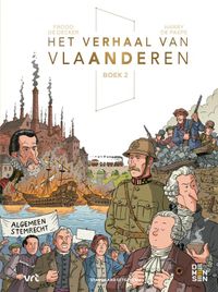 Het verhaal van Vlaanderen strip 2 door Harry De Paepe & Frodo De Decker