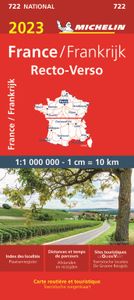 Michelin 722 Frankrijk 2-zijdig (RV) 2023