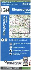 Rieupeyroux Moyrazés 1:25 000