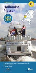 ANWB waterkaart: H : Hollandse plassen 2015-2016