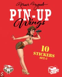 Pin-Up Wings: stickers set 2