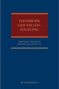 Handboek geschillenregeling in vennootschappen (gebonden editie)