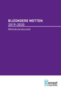 Overige uitgaven: Bijzondere Wetten 2019-2020