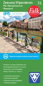 Falkplan fietskaart: Zeeuws-Vlaanderen