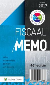 Fiscaal Memo januari 2017