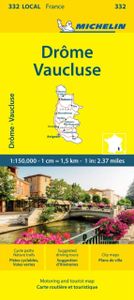 Drome  Vaucluse - Michelin Local Map 332