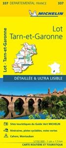 Lot, Tarn-et-Garonne - Michelin Local Map 337