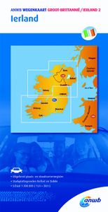 ANWB wegenkaart: Groot-Brittannië 2. Ierland