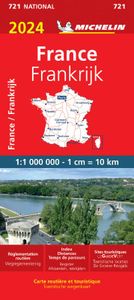 Michelin Wegenkaart 721 Frankrijk 2024