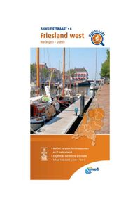 ANWB fietskaart: Friesland west