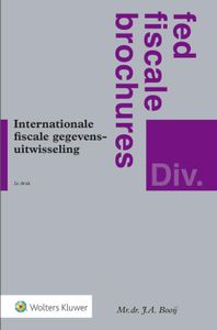 Internationale fiscale gegevensuitwisseling door J.A. Booij inkijkexemplaar