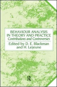 Behaviour Analysis in Theory and Practice
