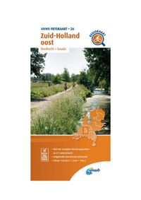 ANWB fietskaart: Fietskaart Zuid-Holland oost 1:66.666