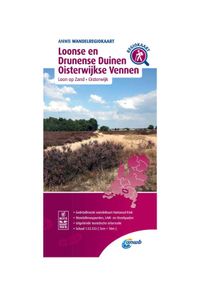 ANWB Wandelregiokaart: Loonse en Drunense Duinen, Oisterwijkse Vennen