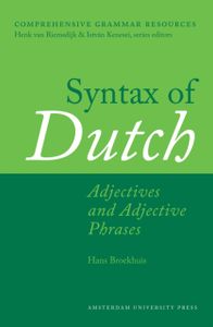 Comprehensive Grammar Resources: Syntax of Dutch