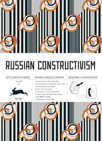 Gift wrapping paper book: RUSSIAN CONSTRUCTIVISM - VOL 76 GIFT & CREATIVE PAPER BOOK