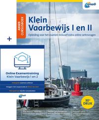 ANWB Cursusboek Klein Vaarbewijs I en II + Online Examentraining