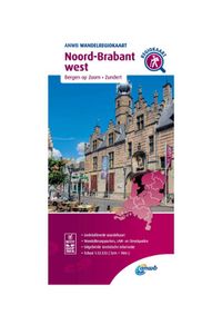 ANWB Wandelregiokaart: Noord-Brabant west