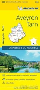Aveyron, Tarn - Michelin Local Map 338