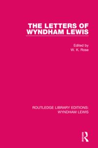 The Letters of Wyndham Lewis