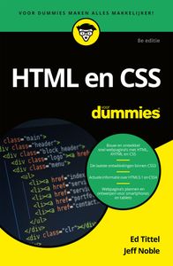 HTML en CSS voor Dummies, 8e editie (eBook)
