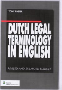 Dutch Legal Terminology in English