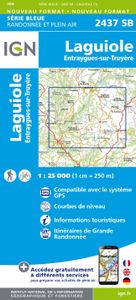 Laguiole Entraygues-sur-Truyére 1:25 000