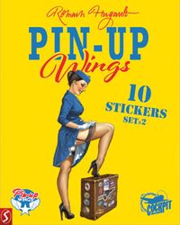 Pin-Up Wings: stickers set 1