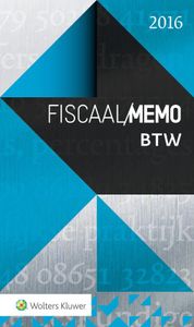Fiscaal Memo: BTW  2016