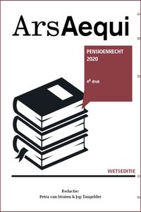Ars Aequi Wetseditie: Pensioenrecht 2020