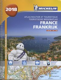 Atlas Michelin Frankrijk 2018