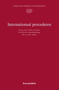Nederlandse Vereniging voor Procesrecht: Internationaal procederen