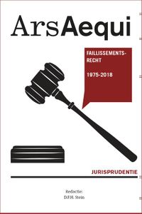 Ars Aequi Jurisprudentie: Jurisprudentie Faillissementsrecht 1975-2018