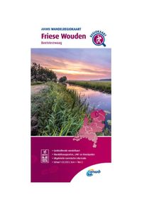 ANWB Wandelregiokaart: Friese Wouden