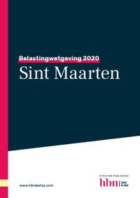 Belastingwetgeving 2020 Sint Maarten