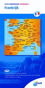ANWB wegenkaart: Frankrijk 1