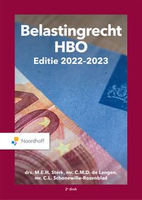 Belastingrecht HBO door C.M.D. de Langen & M.E.H. Sterk & C.L. Schonewille-Rozenblad