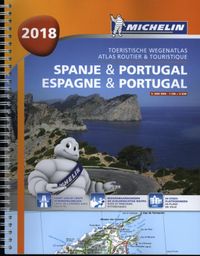 Atlas Michelin Spanje & Portugal 2018