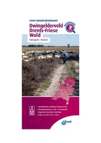 ANWB Wandelregiokaart: Dwingelderveld, Drents-Friese Wold 1:33.333