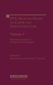 NYU Selected Essays Labor and Employment Law