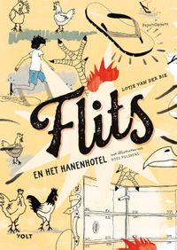 Flits en het hanenhotel door Roos Pulskens & Lotje van der Bie inkijkexemplaar