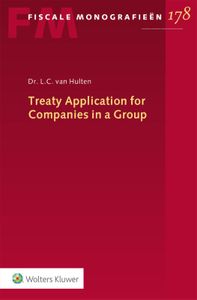 Treaty Application for Companies in a Group door L.C. van Hulten inkijkexemplaar