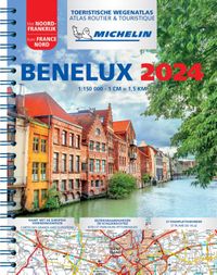 Michelin Wegenatlas Benelux 2024